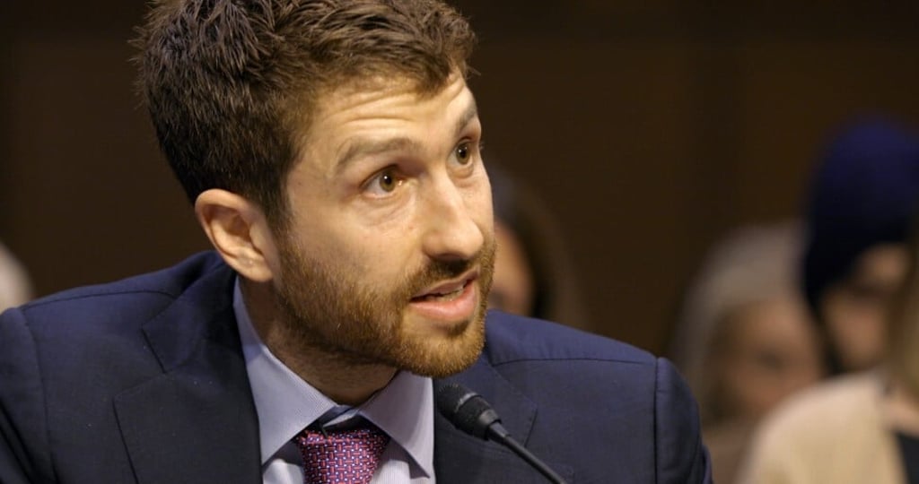 Tristan Harris in a scene from The Social Dilemma, a Netflix film that sets out to expose technology’s corrosive effects on society. Photo: Netflix via AP