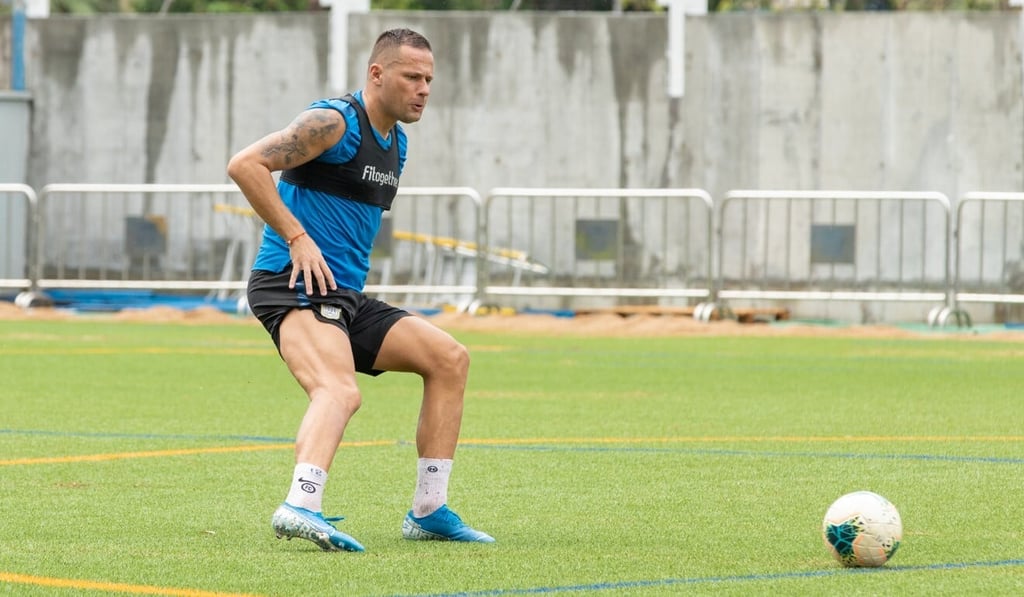 Kitchee striker Nikola Komazec is preparing for the reopening of the season when they meet Eastern Long Lions on Saturday. Photo: Handout Kitchee striker Nikola Komazec is preparing for the reopening of the season when they meet Eastern Long Lions on Saturday. Photo: Handout