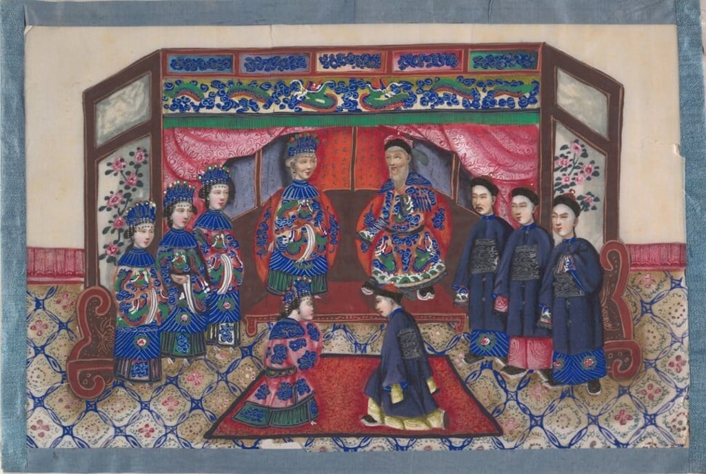 A wedding in late 19th century China. Photo: Getty Images A wedding in late 19th century China. Photo: Getty Images