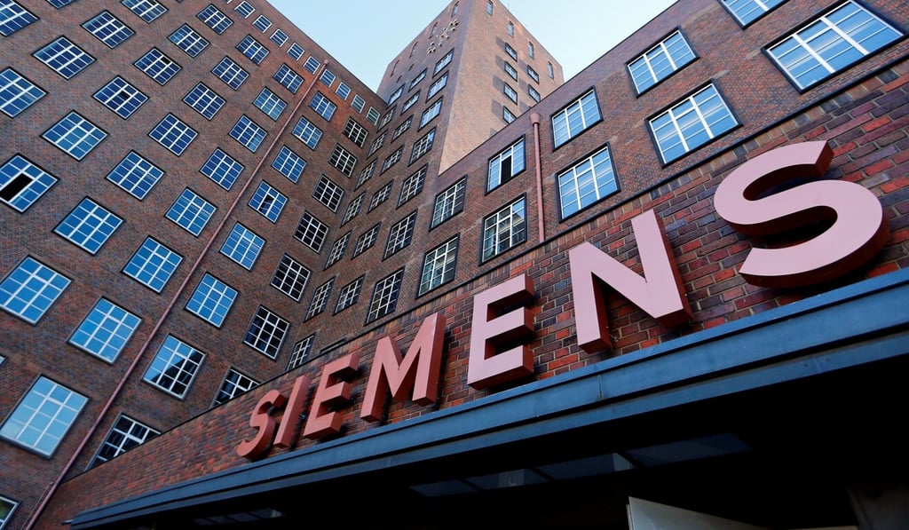 Siemens says its CEO “voiced his concerns over complicated issues because the company cares for the development of China”. Photo: Reuters