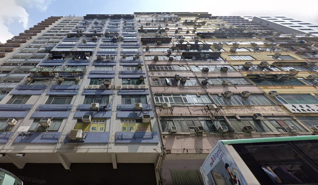 According to a collector of antique stamps, an estimated HK$4 billion in valuables was stolen from his flat in this Hong Kong building. Photo: Google