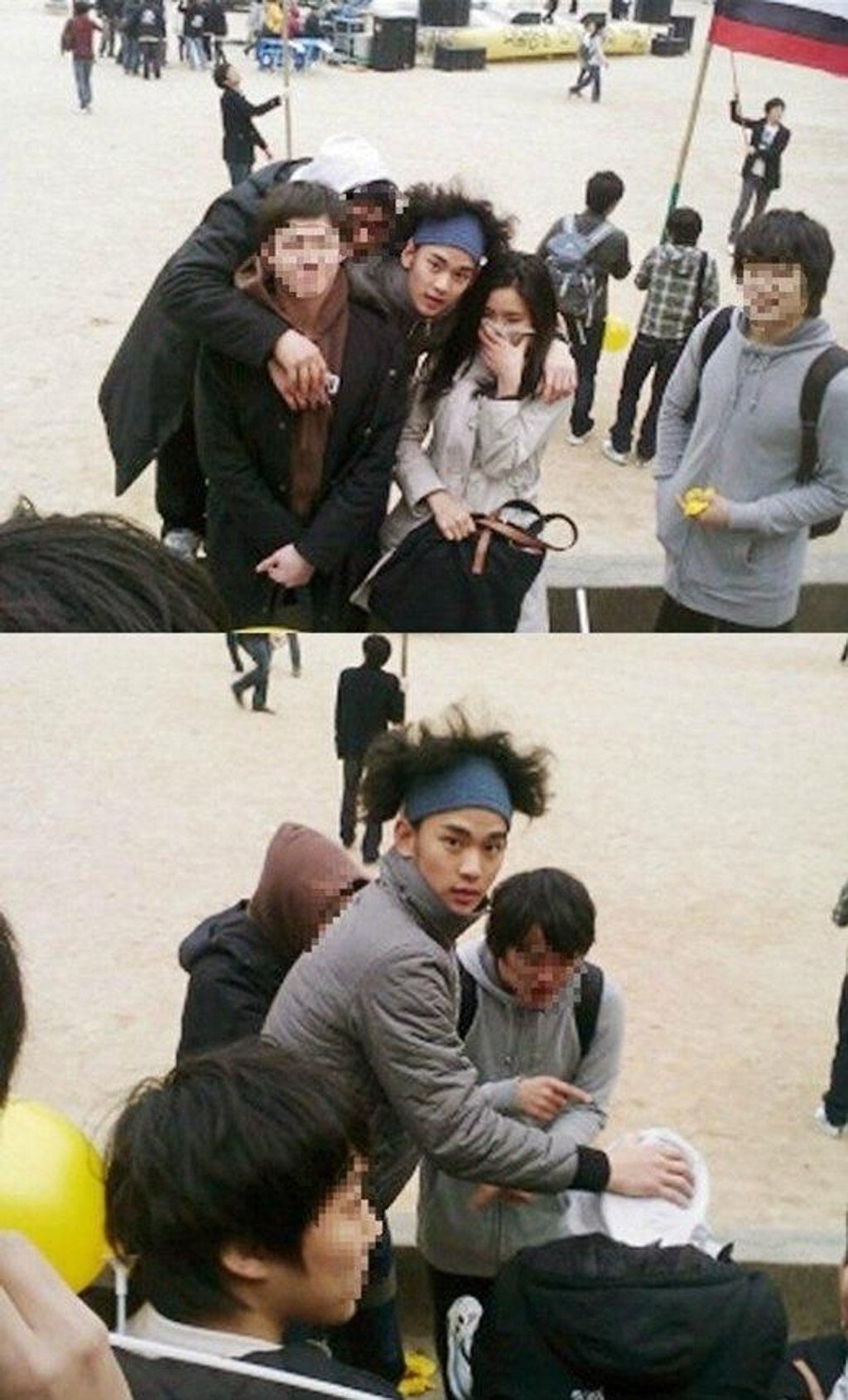 Kim Soo-hyun’s unpolished university days. Photo: handout Kim Soo-hyun’s unpolished university days. Photo: handout