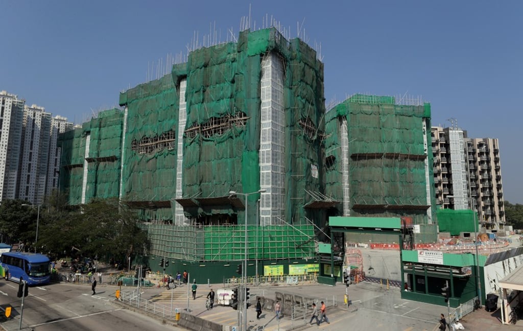 The Wetland Seasons Park development under construction at 9 Wetland Park Road in Tin Shui Wai on 28 December 2019. Photo: Edmond So