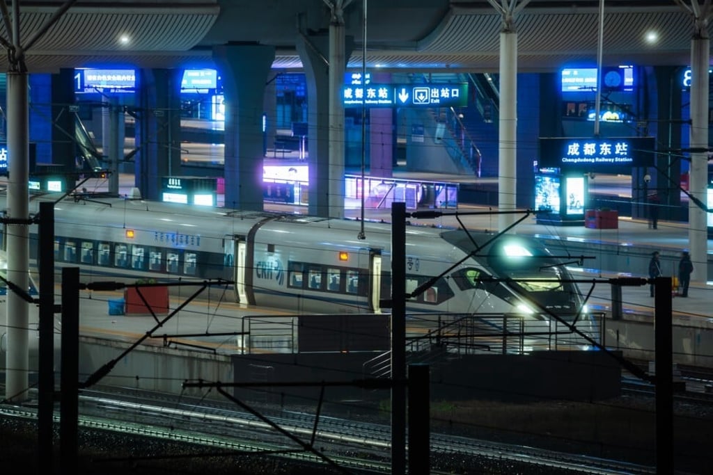 Chengdu is an important hub for freight and high-speed trains on the nation’s rail network connecting southwest China with the rest of the country and Europe. Photo: LP2 Studio/Shutterstock