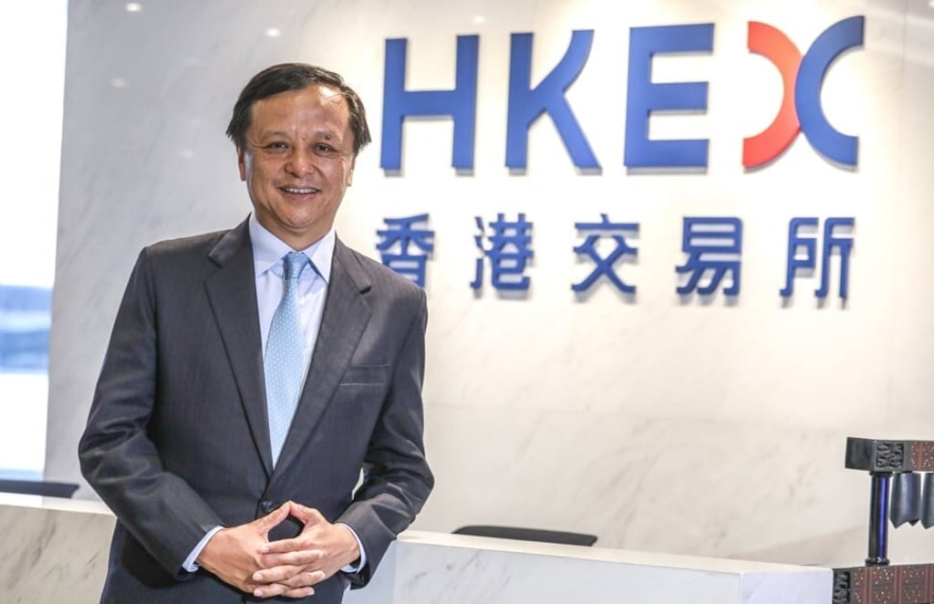 Charles Li Xiaojia, Chief Executive Officer of Hong Kong Exchanges and Clearing Limited, at Exchange Square in Central on 25 November 2019. Photo: Nora Tam Charles Li Xiaojia, Chief Executive Officer of Hong Kong Exchanges and Clearing Limited, at Exchange Square in Central on 25 November 2019. Photo: Nora Tam