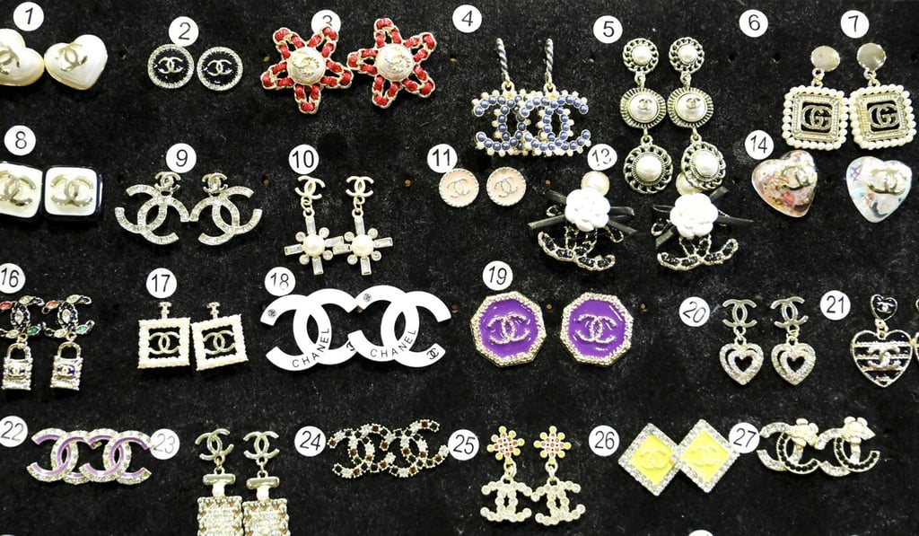 Officers are trying to ascertain the source of the fake items. Photo: Nora Tam