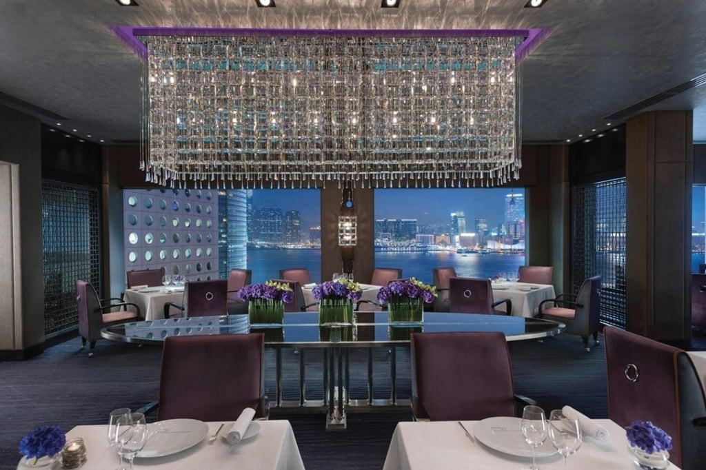 The uninterrupted view of Victoria Harbour and Kowloon enjoyed from Pierre on the top floor of the Mandarin Oriental Hong Kong. A Japanese izakaya will occupy the space. Photo: Mandarin Oriental Hong Kong