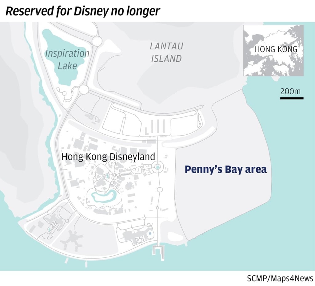 Disney has lost out on exclusive rights to develop a parcel of land adjacent to the existing park