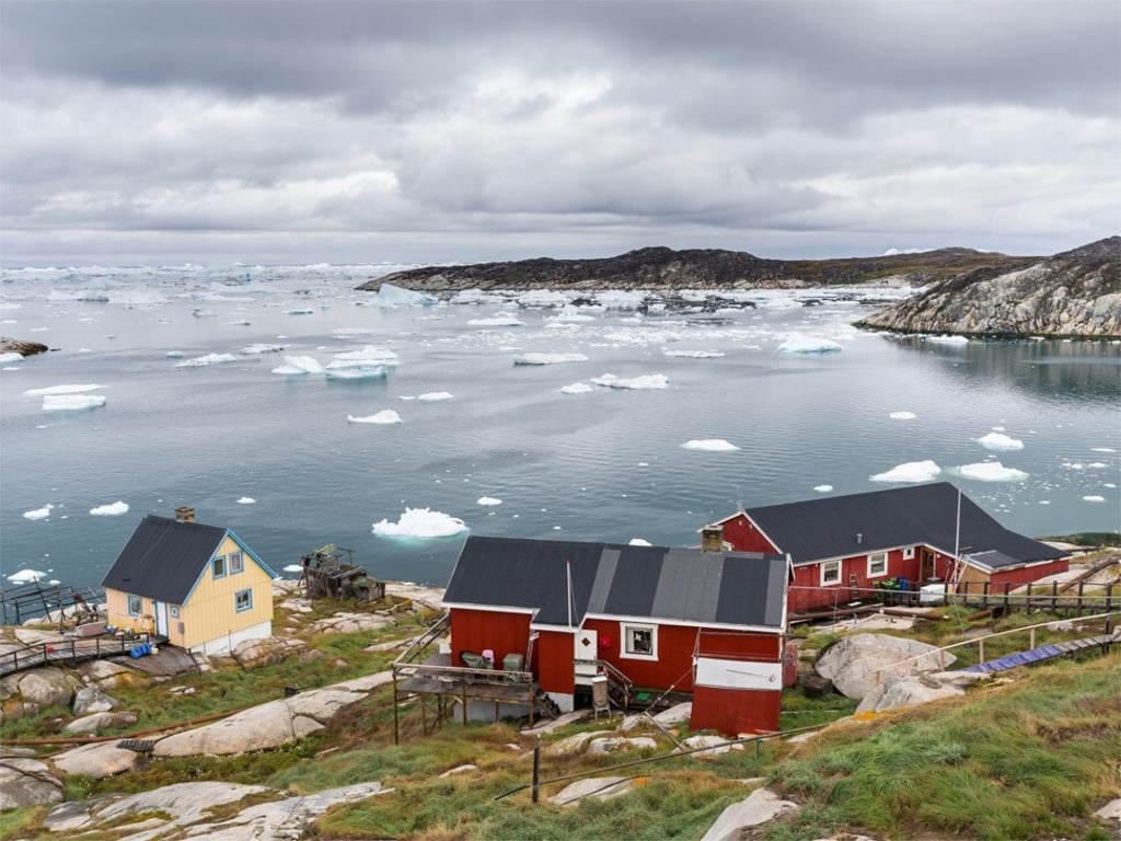 Ilulissat, in Greenland. Photo: Getty Images