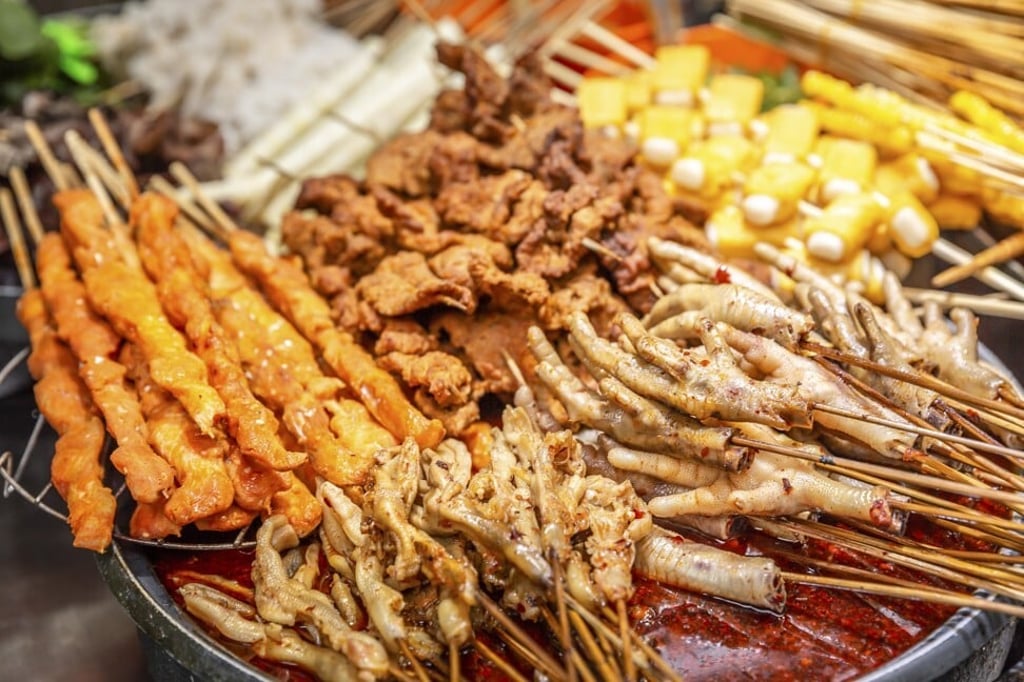 Chinese street food features many ingredients that some diners might prefer to avoid. Photo: Getty Images/iStockphoto