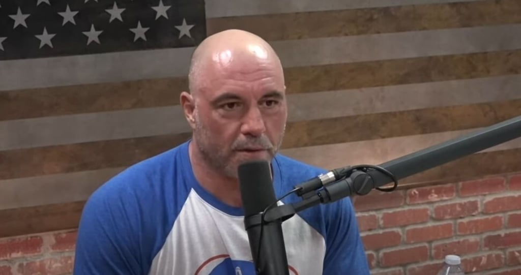 Joe Rogan on his podcast. Photo: YouTube Joe Rogan on his podcast. Photo: YouTube