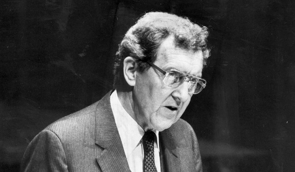 US Secretary of State Edmund Muskie. Photo: Getty Images US Secretary of State Edmund Muskie. Photo: Getty Images