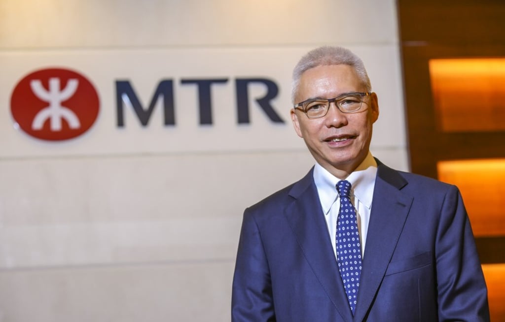 MTR Corporation chairman Rex Auyeung. Photo: May Tse MTR Corporation chairman Rex Auyeung. Photo: May Tse