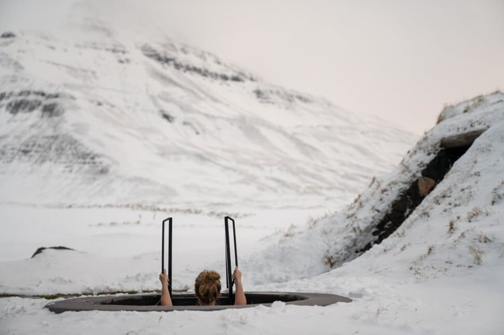 Ice water plunging treatment at Eleven Life’s The Viking Spa. Photo: Eleven Life