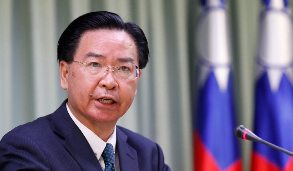 Taiwanese Foreign Minister Joseph Wu: “We are happy to learn that they have changed our name back to the original title.” Photo: Reuters