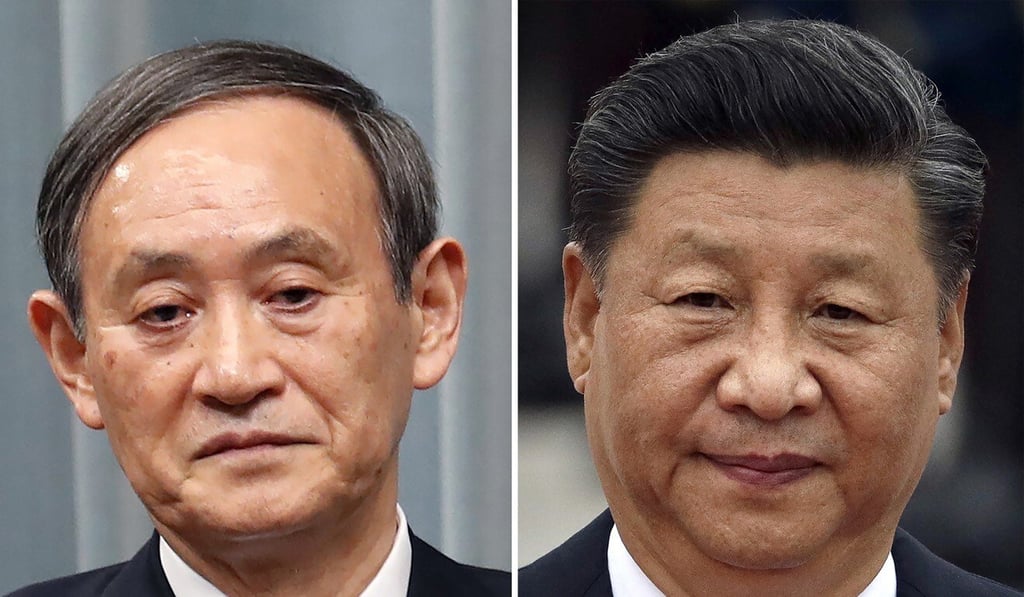 Xi Jinping’s proposed visit to Japan was not discussed during the phone conversation wit Yoshihide Suga. Photo: AP Xi Jinping’s proposed visit to Japan was not discussed during the phone conversation wit Yoshihide Suga. Photo: AP