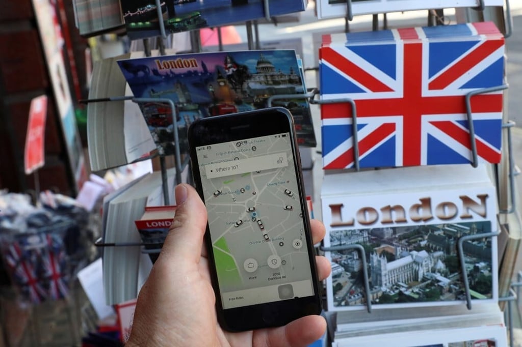 Uber can operate in the British capital for the next 18 months as it appeals against Transport for London’s refusal to renew its licence. Photo: Reuters