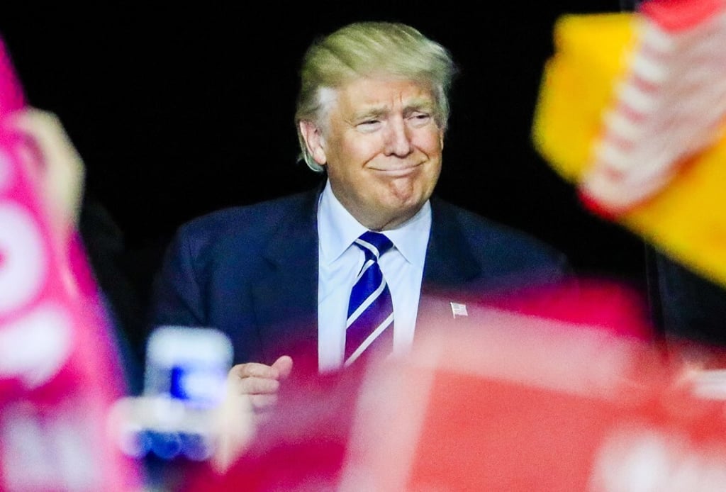 Donald Trump is more concerned with his political plight than that of Hongkongers, according to a US academic who taught in the city. Photo: EPA-EFE