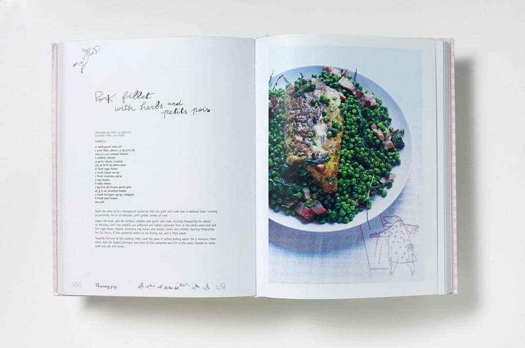 A spread from the Pork & Sons cookbook. Photo: Handout A spread from the Pork & Sons cookbook. Photo: Handout