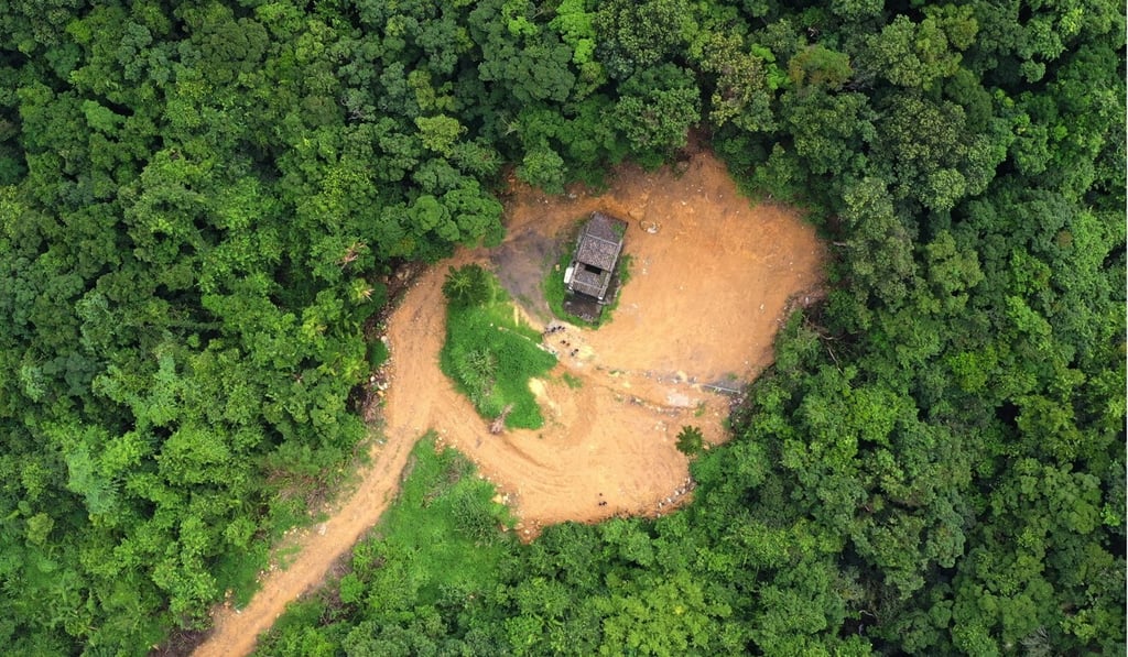 An aerial view of the site. Photo: Nora Tam An aerial view of the site. Photo: Nora Tam