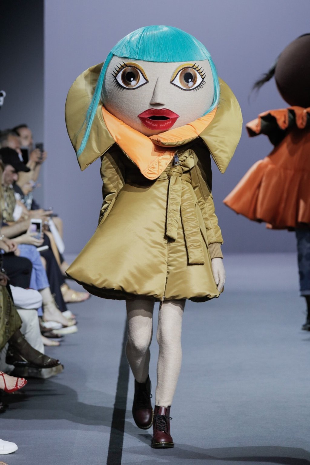 A Viktor & Rolf “action doll” from their FW17 show. Photo: handout