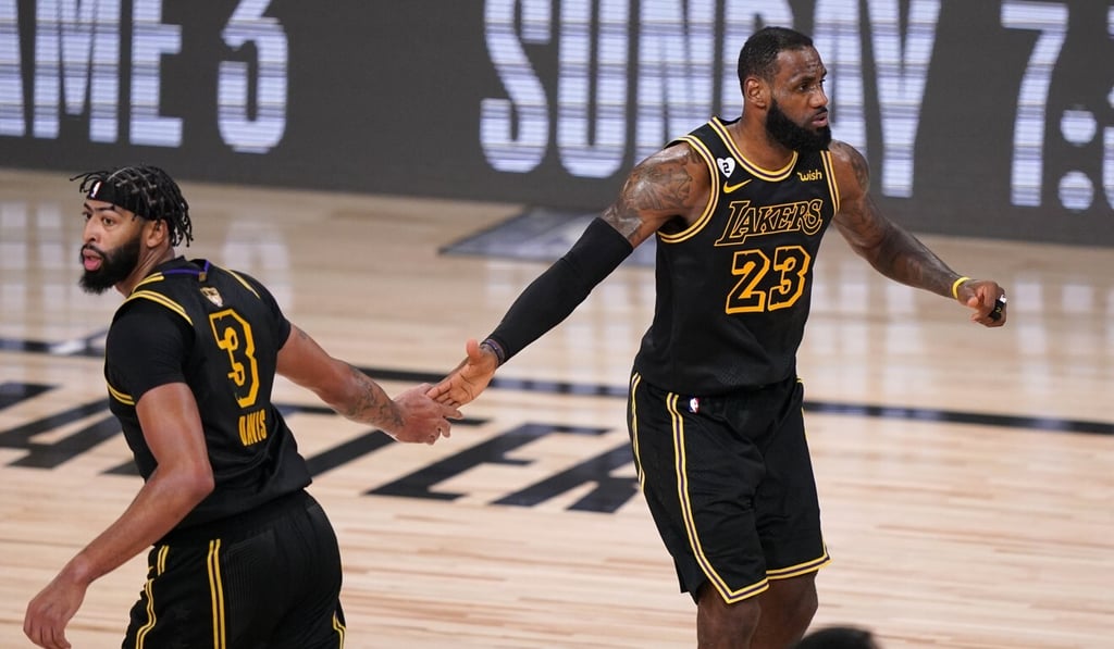 NBA Finals LeBron James and Los Angeles Lakers thinking about Bryant family with Black Mamba jerseys South China Morning Post