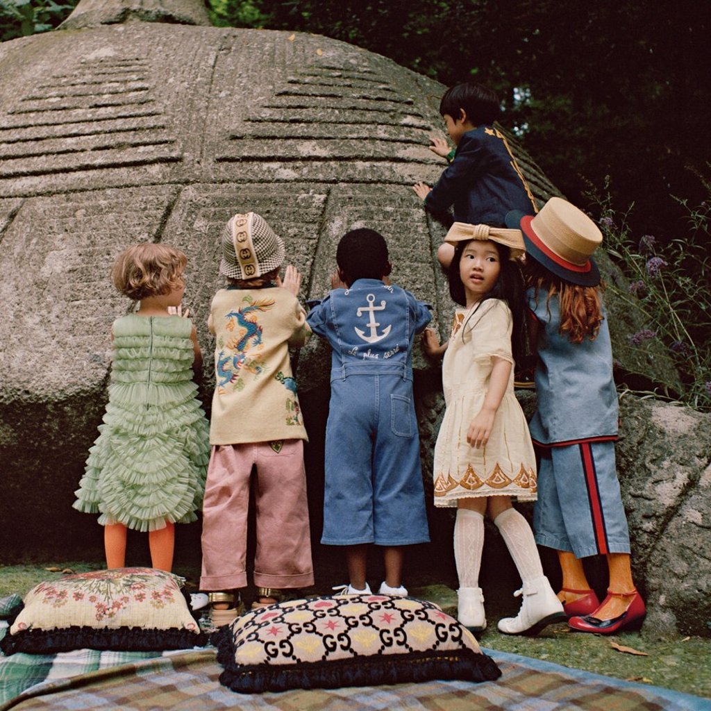 Online fashion retail company Farfetch has launched a platform for kids that showcases upscale labels including Gucci, Fendi, Balmain, Givenchy and Alexander McQueen. Photo: Farfetch Online fashion retail company Farfetch has launched a platform for kids that showcases upscale labels including Gucci, Fendi, Balmain, Givenchy and Alexander McQueen. Photo: Farfetch