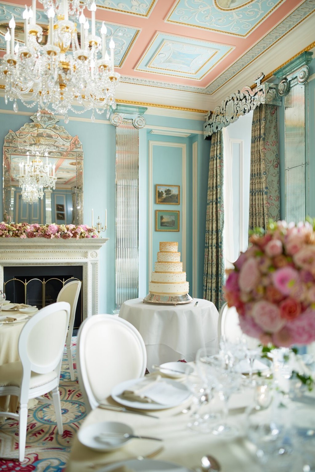 Who’ll cut the cake now? The pandemic has seen many couples’ dreams of a big day shared with all the family shattered. Photo: The Lanesborough