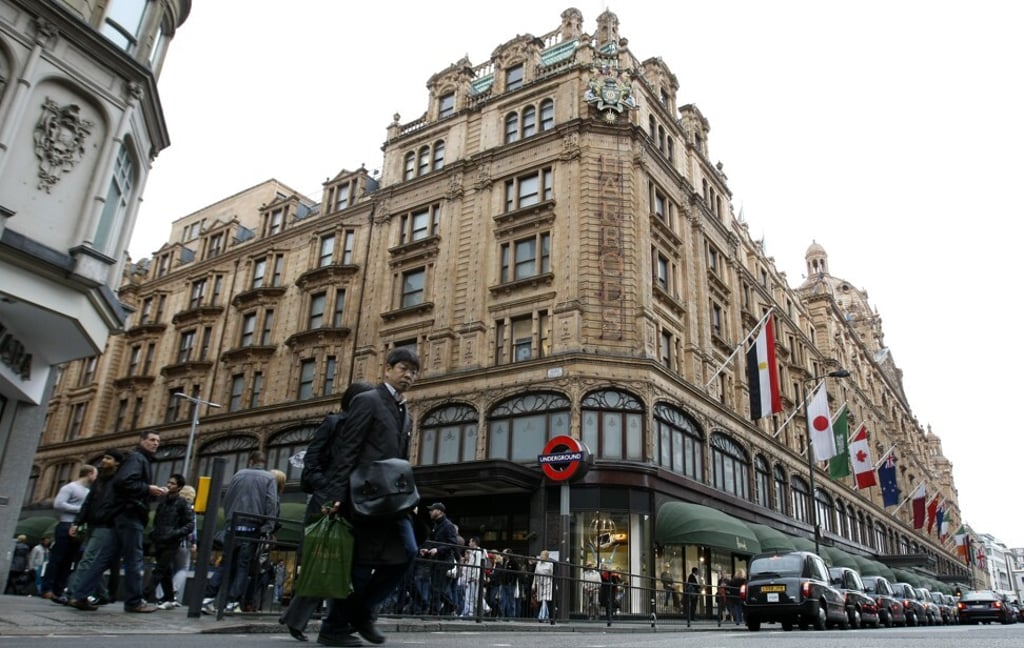 Harrods department store, London. Photo: AP Photo Harrods department store, London. Photo: AP Photo