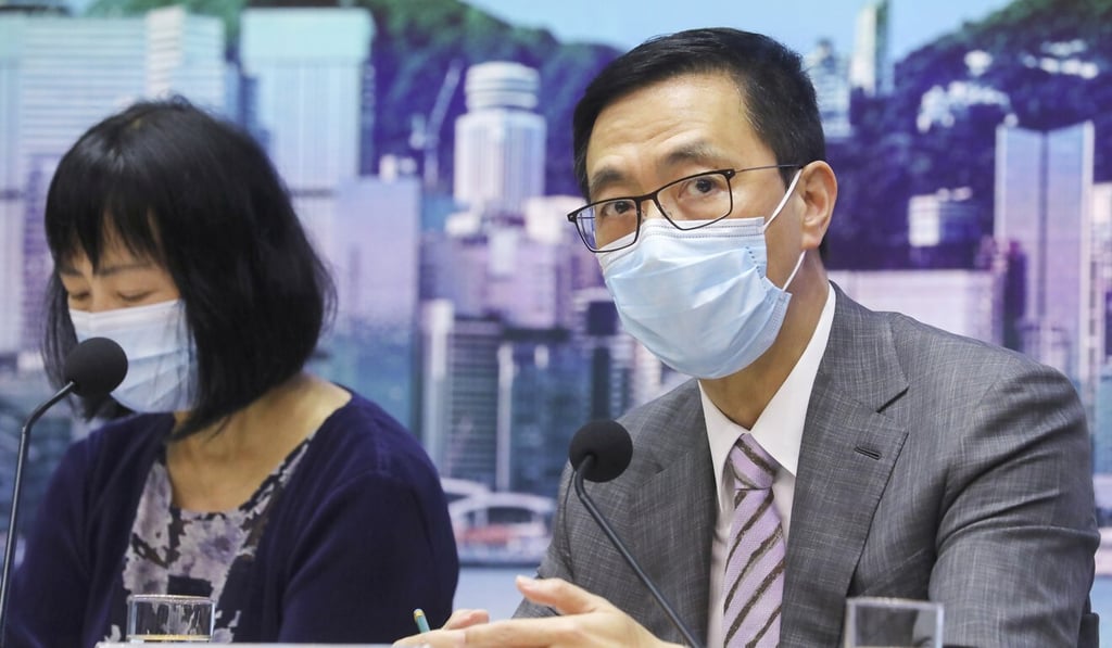 Education secretary Kevin Yeung on Wednesday defended the decision to strip a teacher of their registration for discussing Hong Kong independence in a lesson plan. Photo: Dickson Lee Education secretary Kevin Yeung on Wednesday defended the decision to strip a teacher of their registration for discussing Hong Kong independence in a lesson plan. Photo: Dickson Lee
