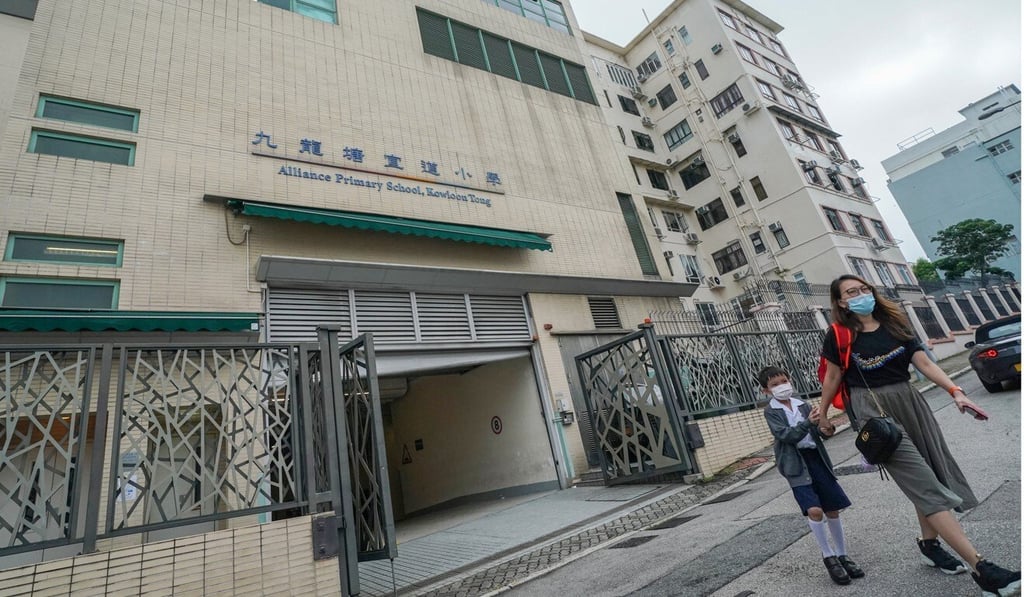 The teacher worked at Alliance Primary School in Kowloon Tong. Photo: Felix Wong