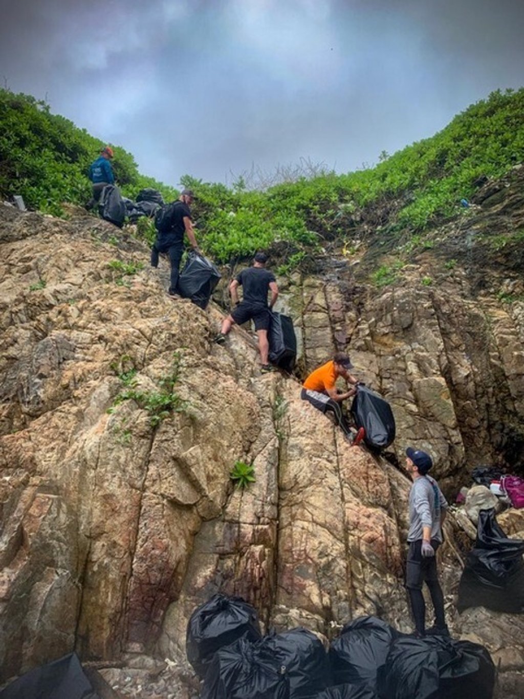 Teams are marked on their teamwork.