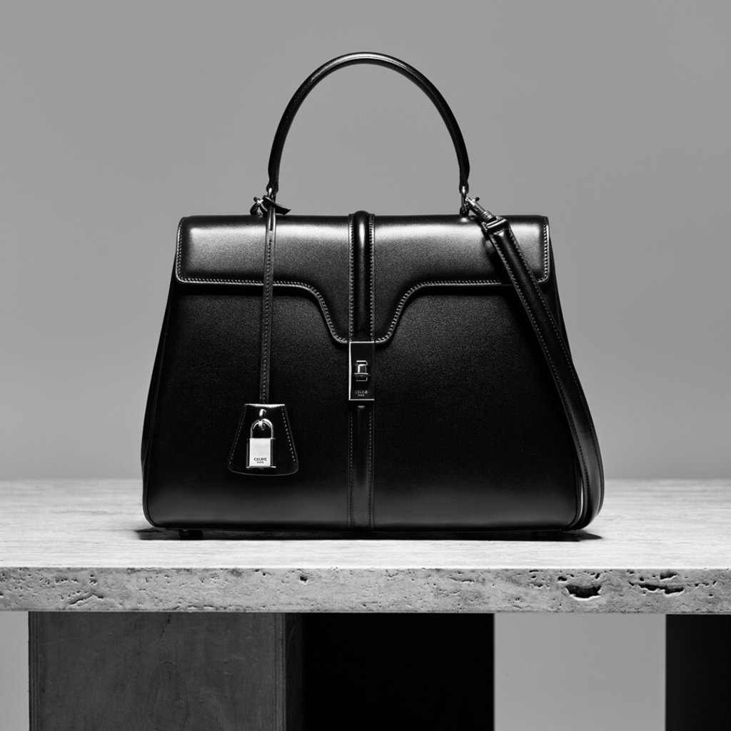 STYLE Edit Lady Gaga and Angelina Jolie love the Celine 16 bag now Hedi Slimane has designed a new strappy twist on his trademark accessory South China Morning Post