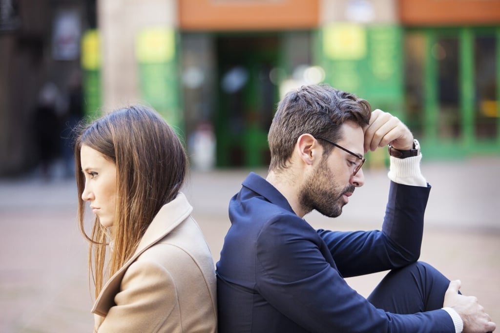When a relationship hits a rough patch, some people choose to run away without finding out the cause of the problem. Photo: Shutterstock