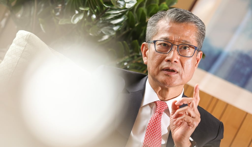 Financial Secretary Paul Chan Mo-po says it is important to offer investors a greater share of the fruits of the local economy’s financial services sector. Photo: Nora Tam
