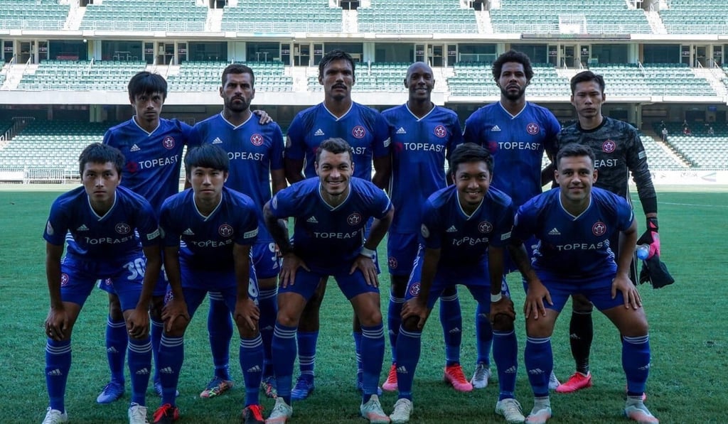 Eastern pose before the match against R&F at Hong Kong Stadium. Photo: HKFA