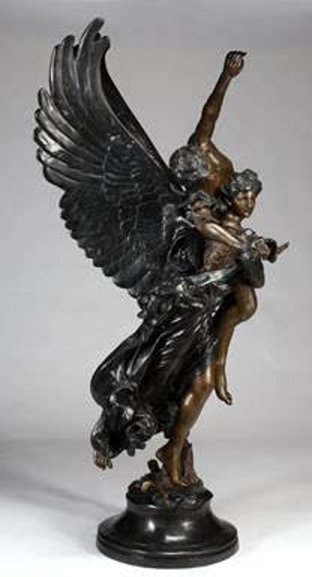 Gloria Victis by Antonin Mercie. Photo: Guernsey’s Handout Gloria Victis by Antonin Mercie. Photo: Guernsey’s Handout