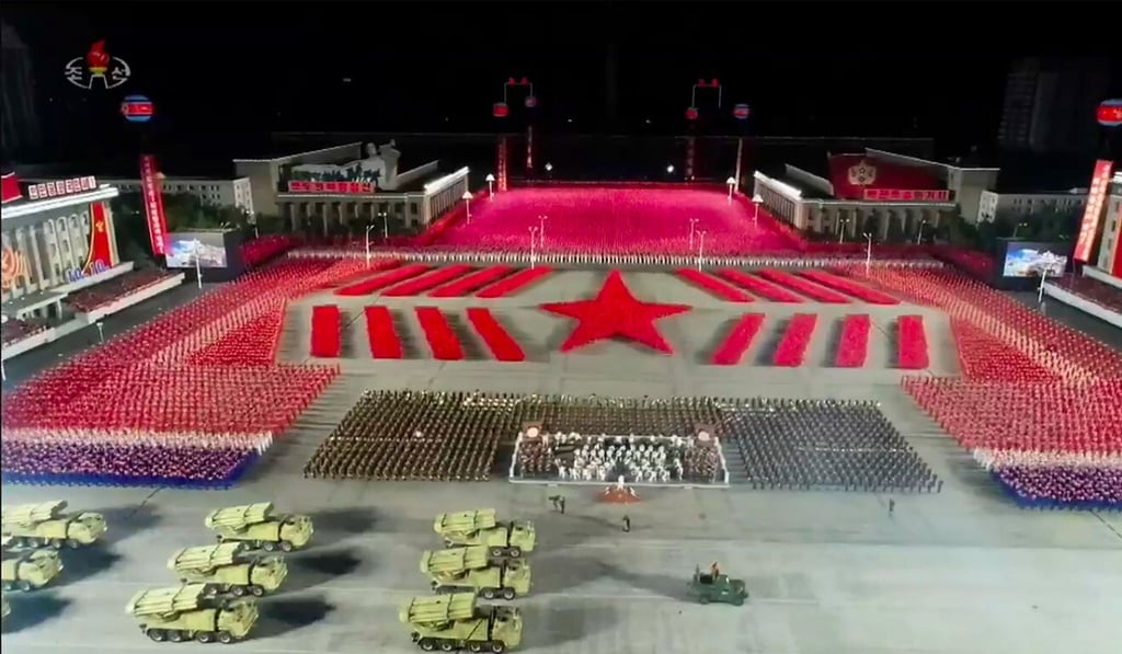 A military parade marking the 75th anniversary of the Workers' Party of Korea. Photo: AFP