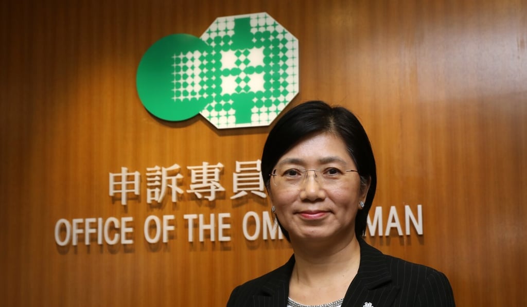 Ombudsman Winnie Chiu at her office in Sheung Wan. Photo: K. Y. Cheng Ombudsman Winnie Chiu at her office in Sheung Wan. Photo: K. Y. Cheng
