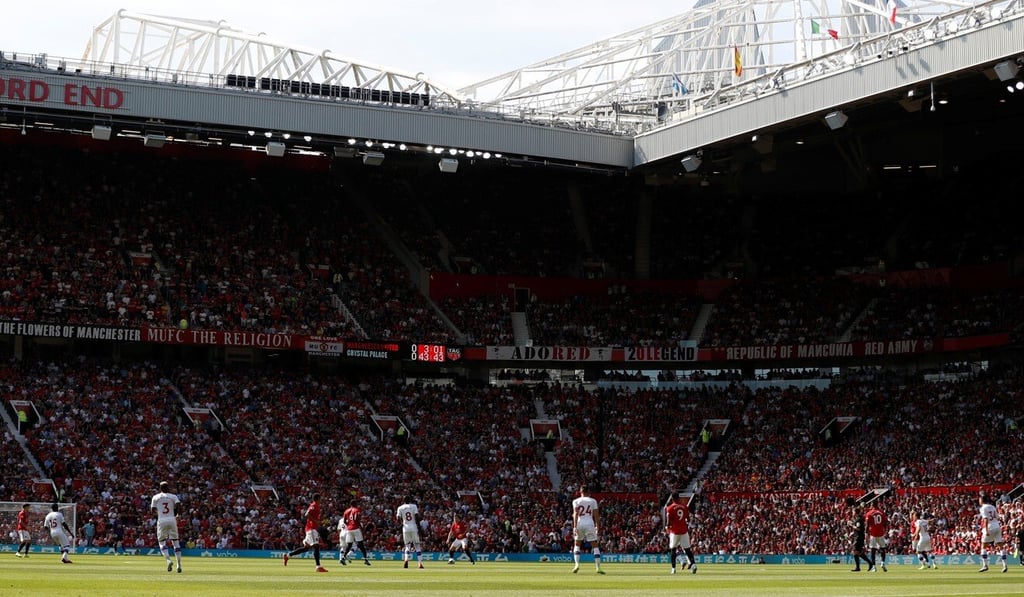 Manchester United take on Crystal Palace at Old Trafford in 2019. Photo: Reuters