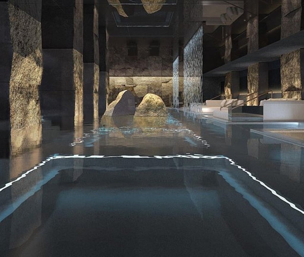 Hotel the Mitsui Kyoto thermal spring spa. Photo: Hotel the Mitsui Kyoto