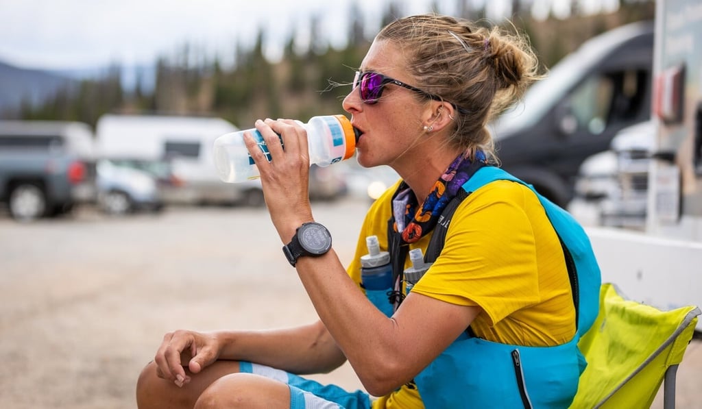 Courtney Dauwalter plans to sleep more and look after her body between loops. Photo: Howie Stern