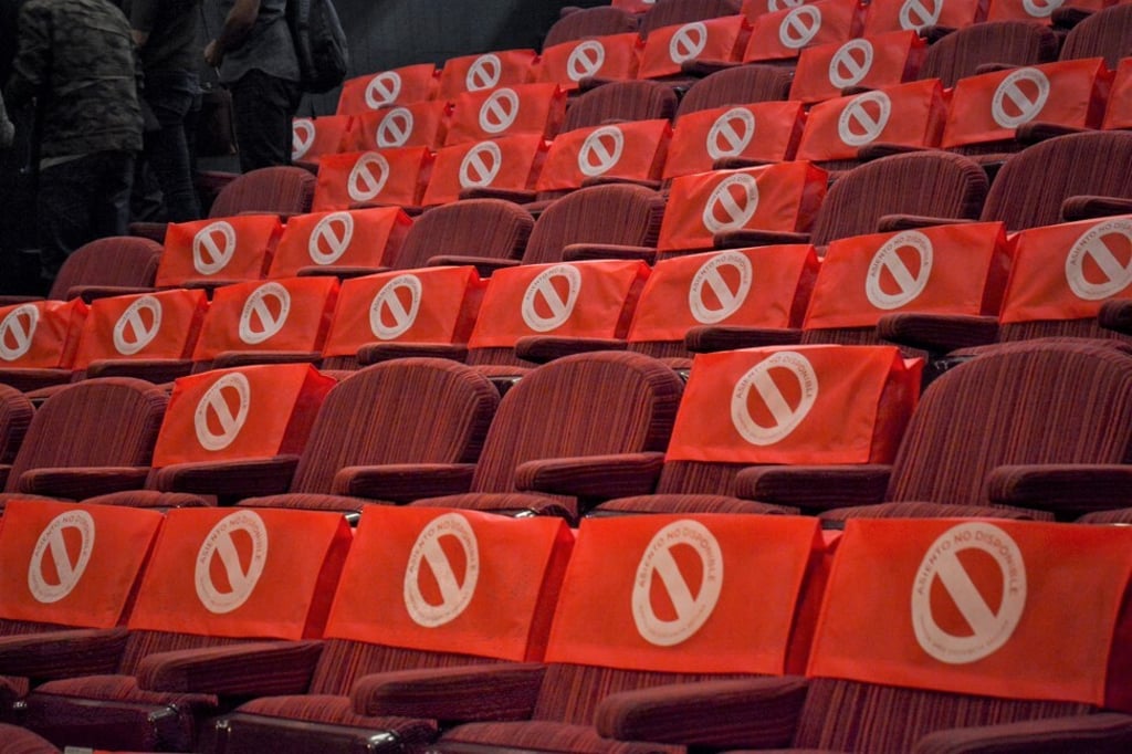 Socially distanced stage performances have resumed – but do you eat before or after the show? Photo: Getty Images Socially distanced stage performances have resumed – but do you eat before or after the show? Photo: Getty Images