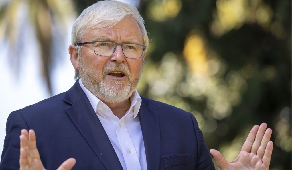 Former Australian Prime Minister Kevin Rudd. Photo: EPA-EFE Former Australian Prime Minister Kevin Rudd. Photo: EPA-EFE