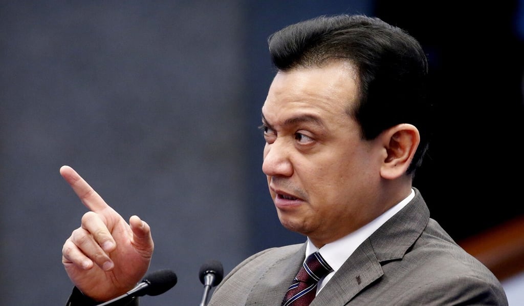 Antonio Trillanes has warned about the possibility of “miscalculations” if the Philippines organises fishermen into a militia. Photo: AP Antonio Trillanes has warned about the possibility of “miscalculations” if the Philippines organises fishermen into a militia. Photo: AP