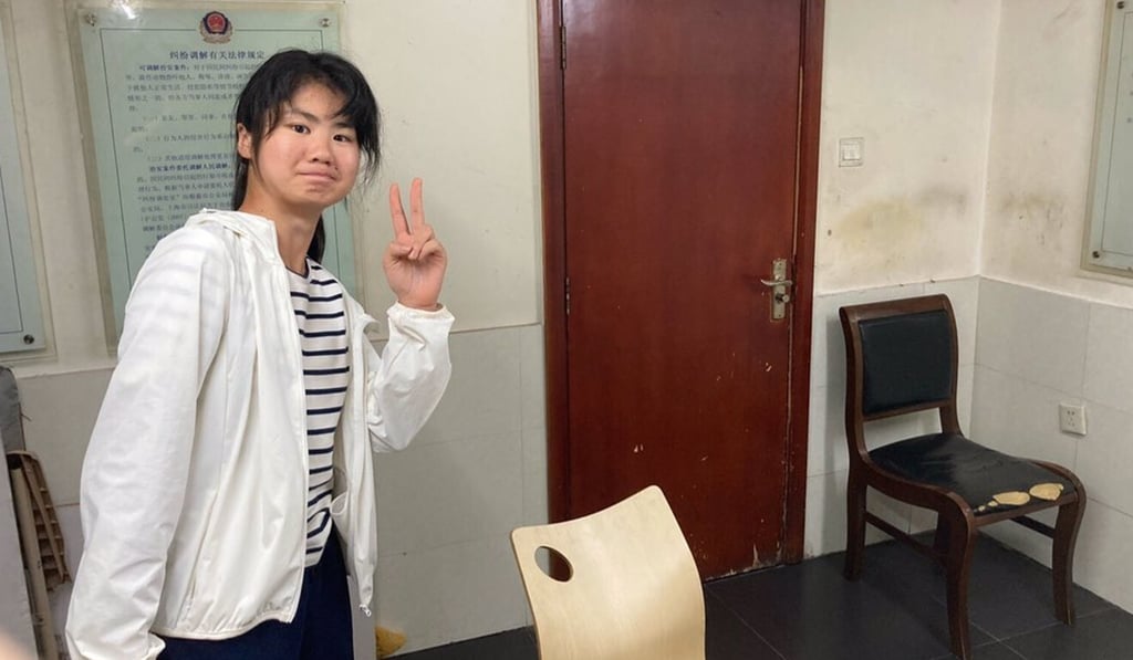 Chines climate activist Ou Hongyi. Photo: Twitter