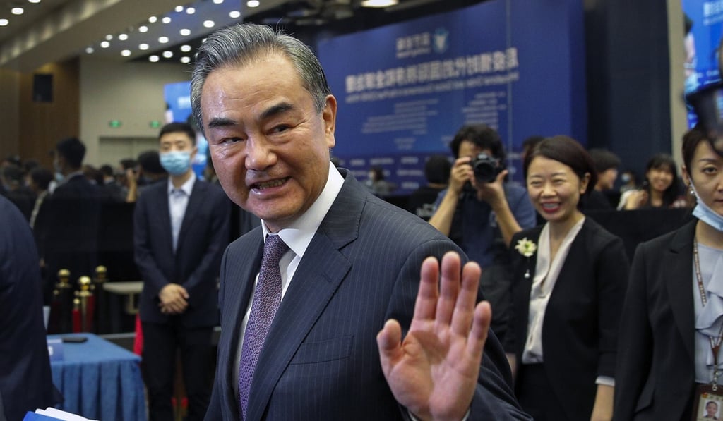 Wang Yi (pictured in Beijing) has recently completed a charm offensive in Southeast Asia. Photo: AP Wang Yi (pictured in Beijing) has recently completed a charm offensive in Southeast Asia. Photo: AP