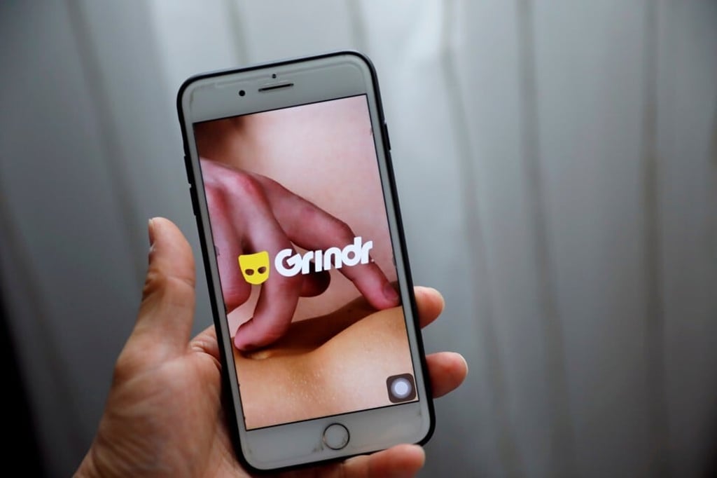 The Grindr LGBTQ+ social networking and online dating app. Photo: Reuters