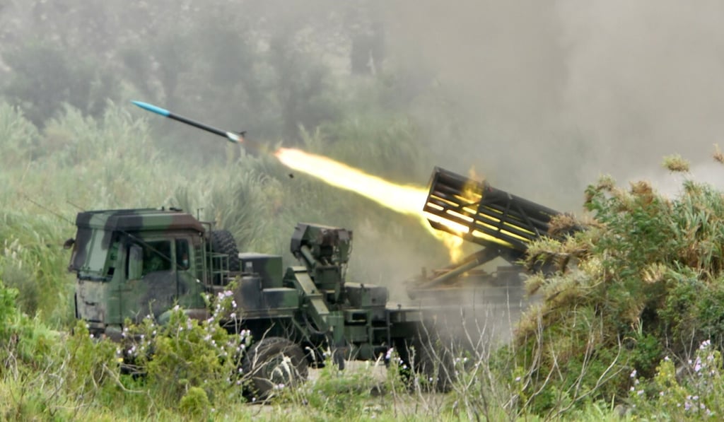 A rocket is launched during military drills in Taiwan’s Taichung municipality in July. US President Donald Trump’s latest request for congressional approval of arms sales, in the heat of an election campaign, comes on top of a hardened American stance on China. Photo: AFP A rocket is launched during military drills in Taiwan’s Taichung municipality in July. US President Donald Trump’s latest request for congressional approval of arms sales, in the heat of an election campaign, comes on top of a hardened American stance on China. Photo: AFP