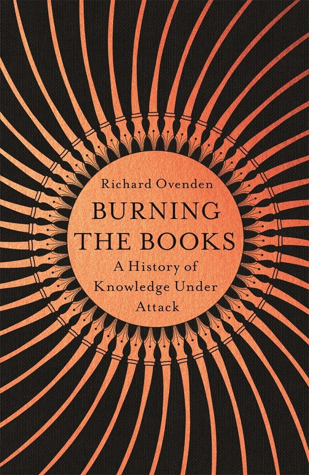 Burning the Books by Richard Ovenden. Photo: Handout